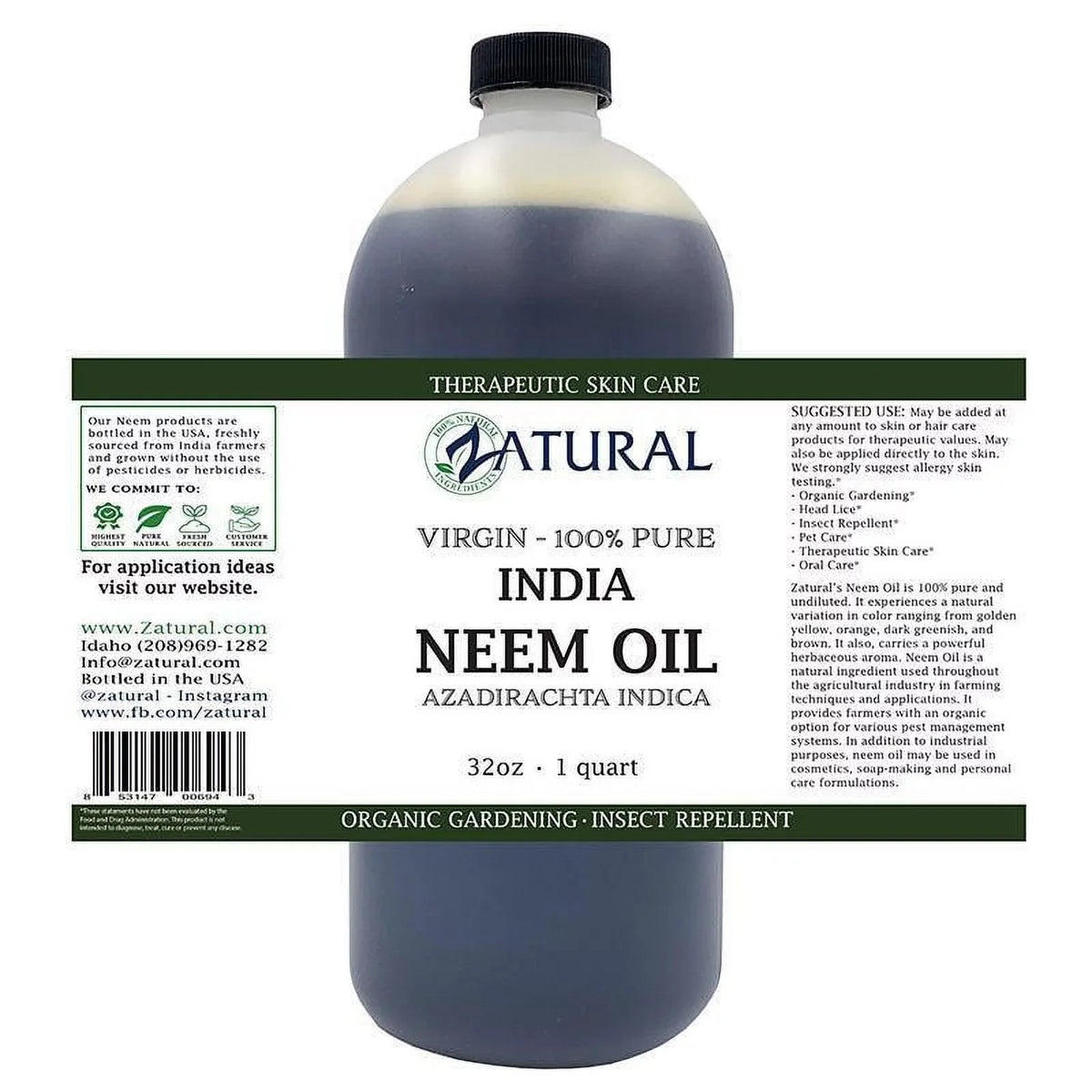 Oil Organic Oil 100% Neem | Neem Pure