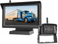 Waterproof Camera up RV Systems Truck/Trailer Pickup/Van Vision Monitor with Camera Support Cameras, Boscam Back HD Night Backup for 2 7" Wireless Split Reverse Screen, (K10) IR Camera