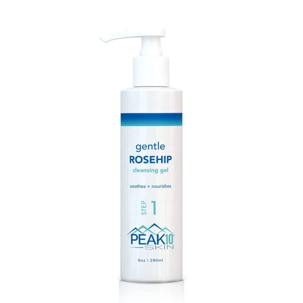 PEAK gentle 8oz cleansing SKIN ROSEHIP 10 gel