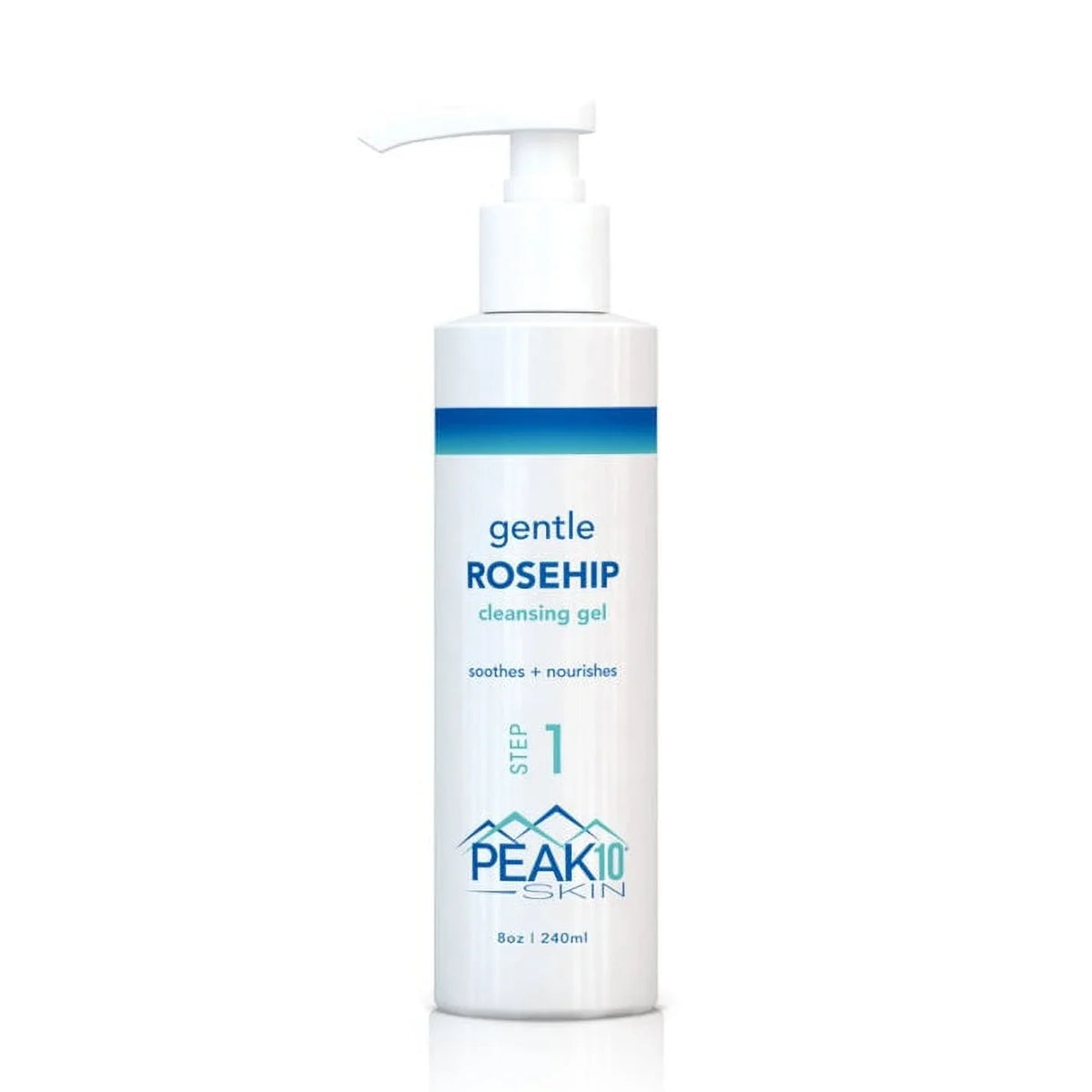 PEAK gentle 8oz cleansing SKIN ROSEHIP 10 gel