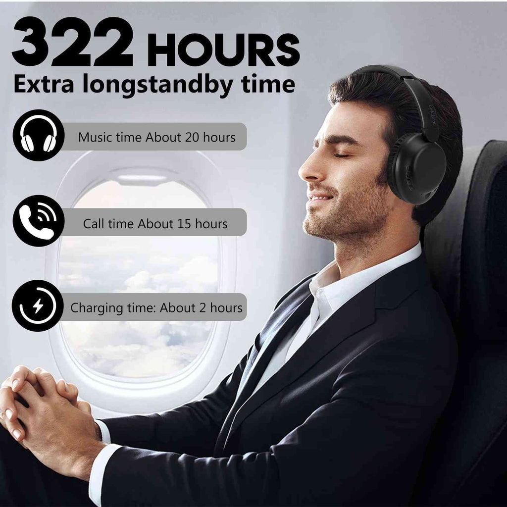 The UrbanX QMobile Headphones Wireless Bluetooth Call Phone Audio, Comfort for Stereo Over Bass, X2 High with Deep with Superior Earphones Mic Energy Support Ear Resolution UX35