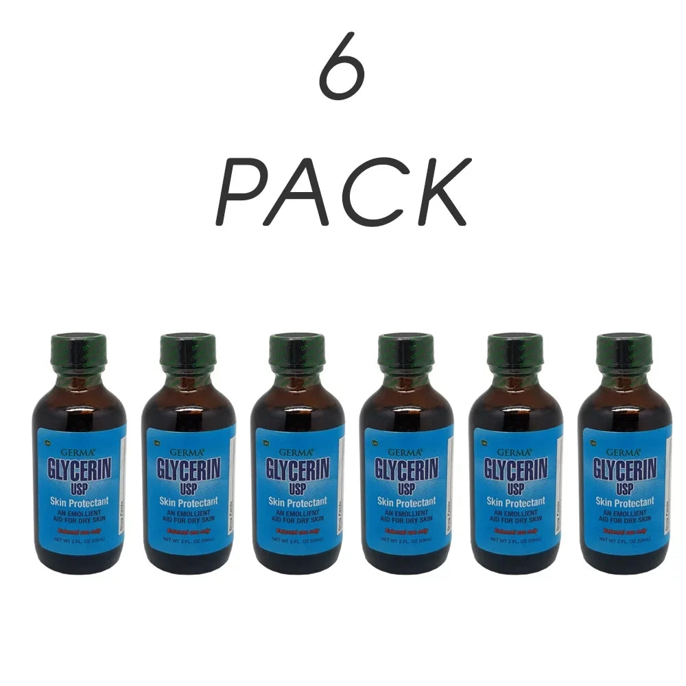 Skin Treatment Pack of Lips. Skin and Vegetable Moisturizer Dry Glycerin. 6 and for oz. Natural Germa Emollient. 2