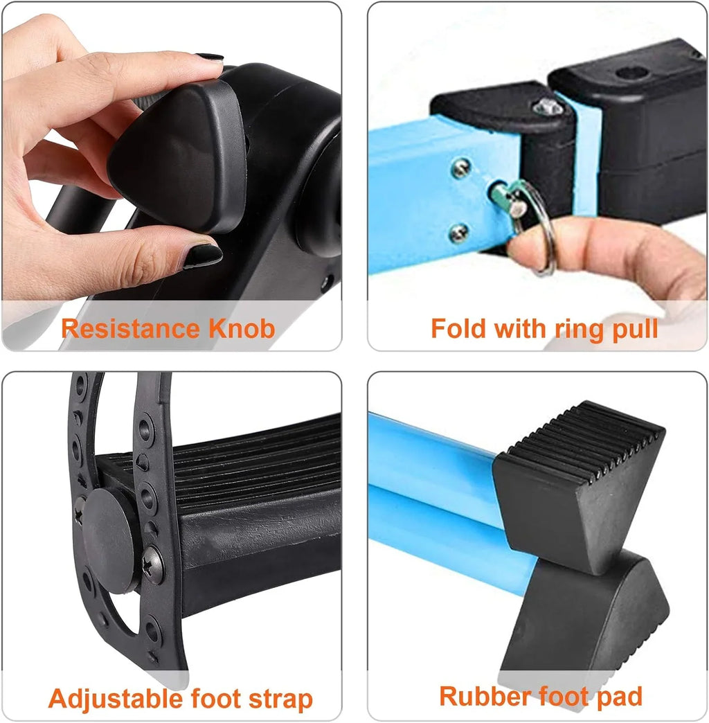 Desk Pedal Arm/Leg Desk For Under Cycle Bike Fitness Exercise Portable Mini Exerciser Home Bike Folding