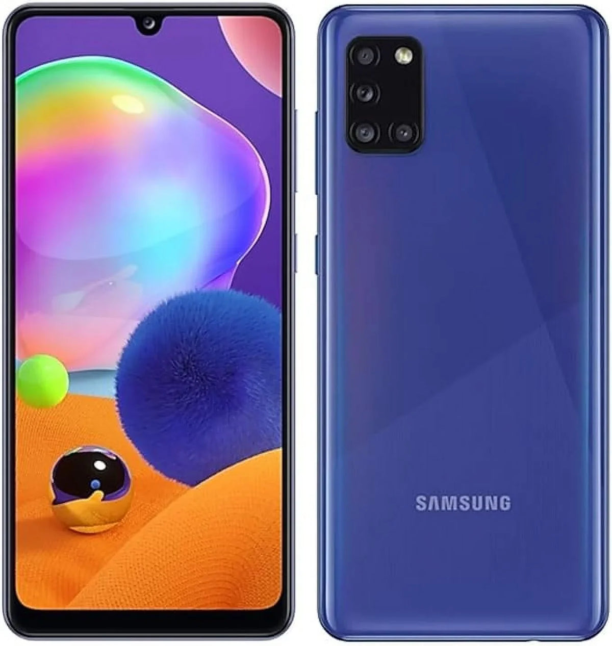 DUAL A31 BLUE 128GB CRUSH GALAXY - Box UNLOCKED PRISM SM-A315G SAMSUNG Open