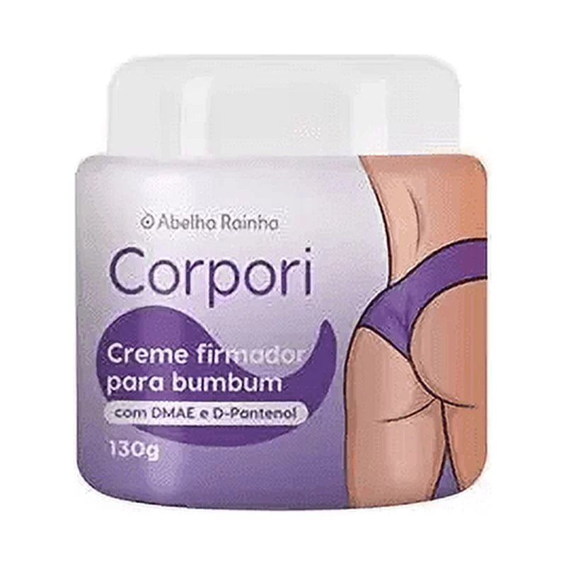 Corpori with Rainha Abelha Firming 130g/4.5 DMAE Cream for Buttocks and D-PANTENOL oz