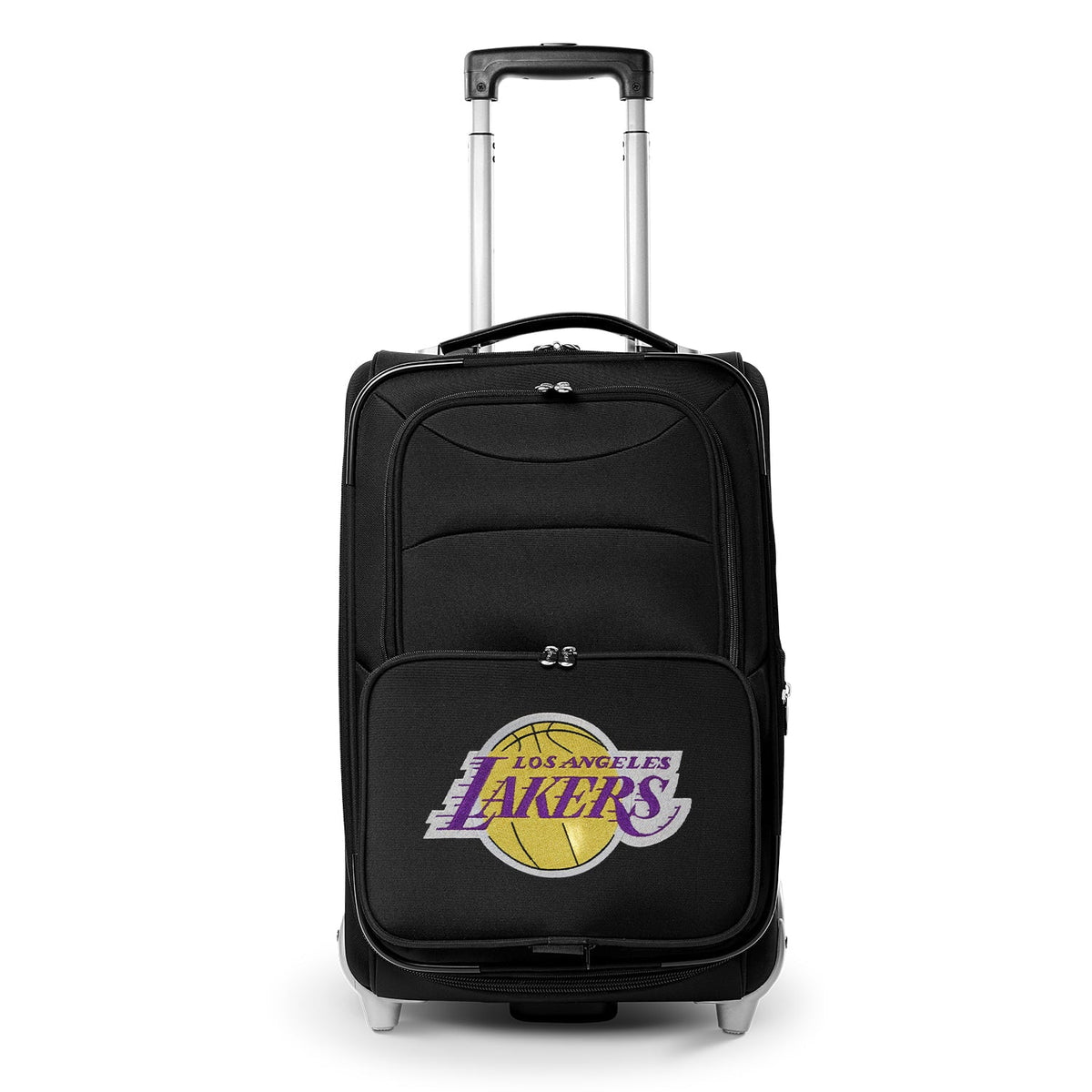 MOJO Softside Suitcase Los Lakers 21" Black Rolling Carry-On Angeles