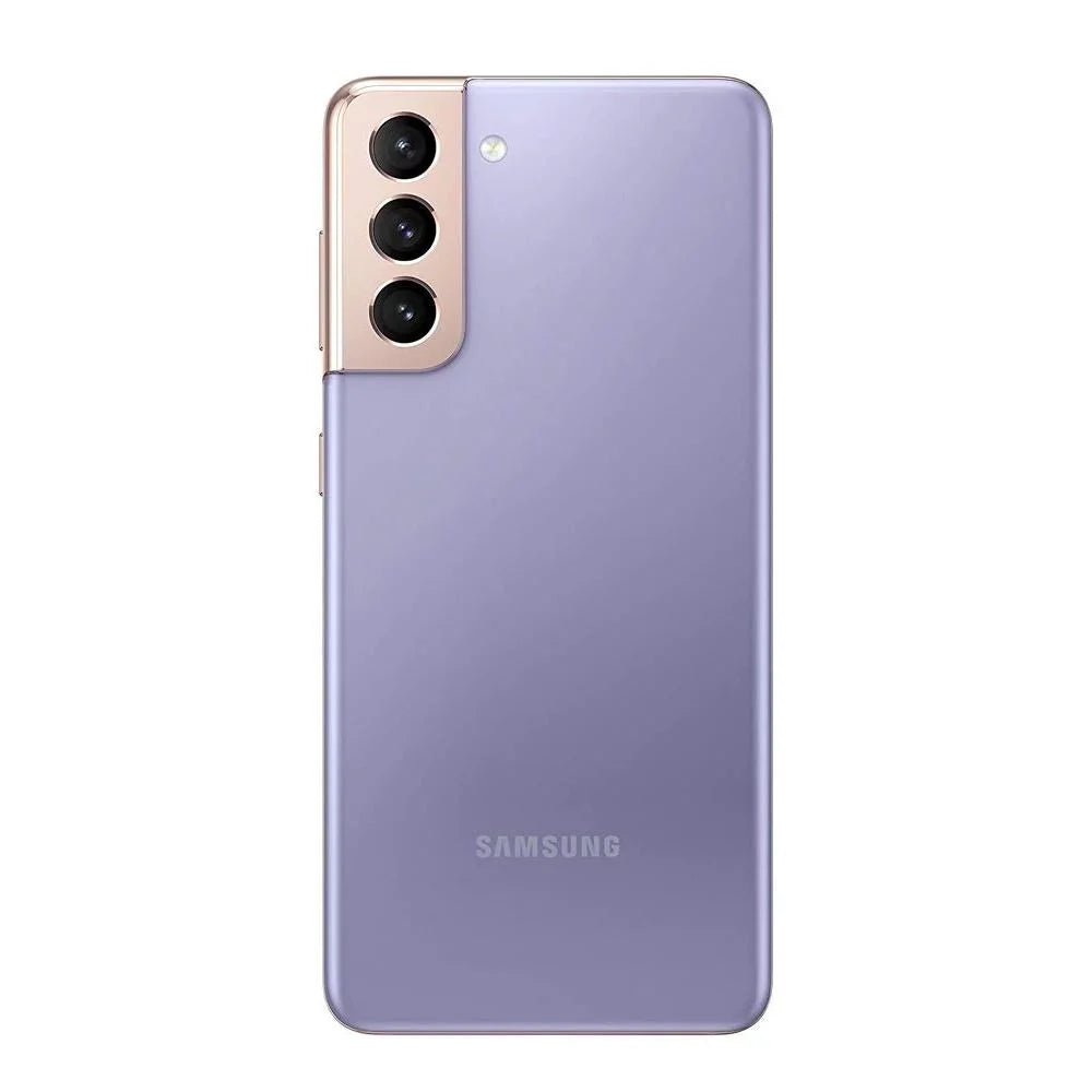 (Refurbished: 5G - Violet Galaxy S21 Unlocked SAMSUNG G991U Smartphone Good) Pre-Owned 128GB, Very