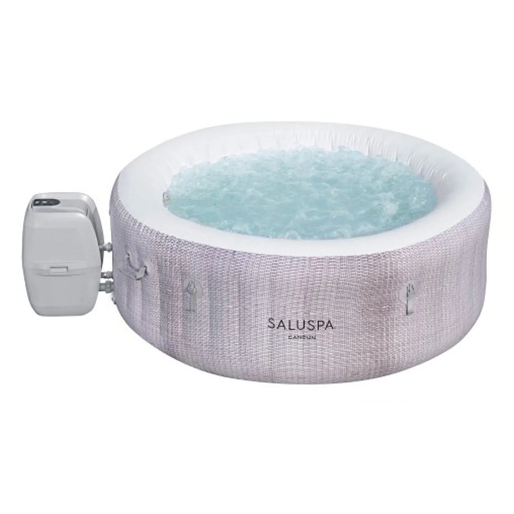 w/2 Bestway Seat Spa SaluSpa Pillows Hot SaluSpa Tub 2 Cancun Inflatable &