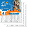 16x16x1 11 CLEAN 7 Comparable FILTERS Pleated WICKED Filter HVAC 1000, Electrostatic 4 Air 1200 Air MPR MERV Filters 16x16x1 Furnace AIR. USA FPR to Premium Pack AIRX by Conditioner Filter Made & MPR