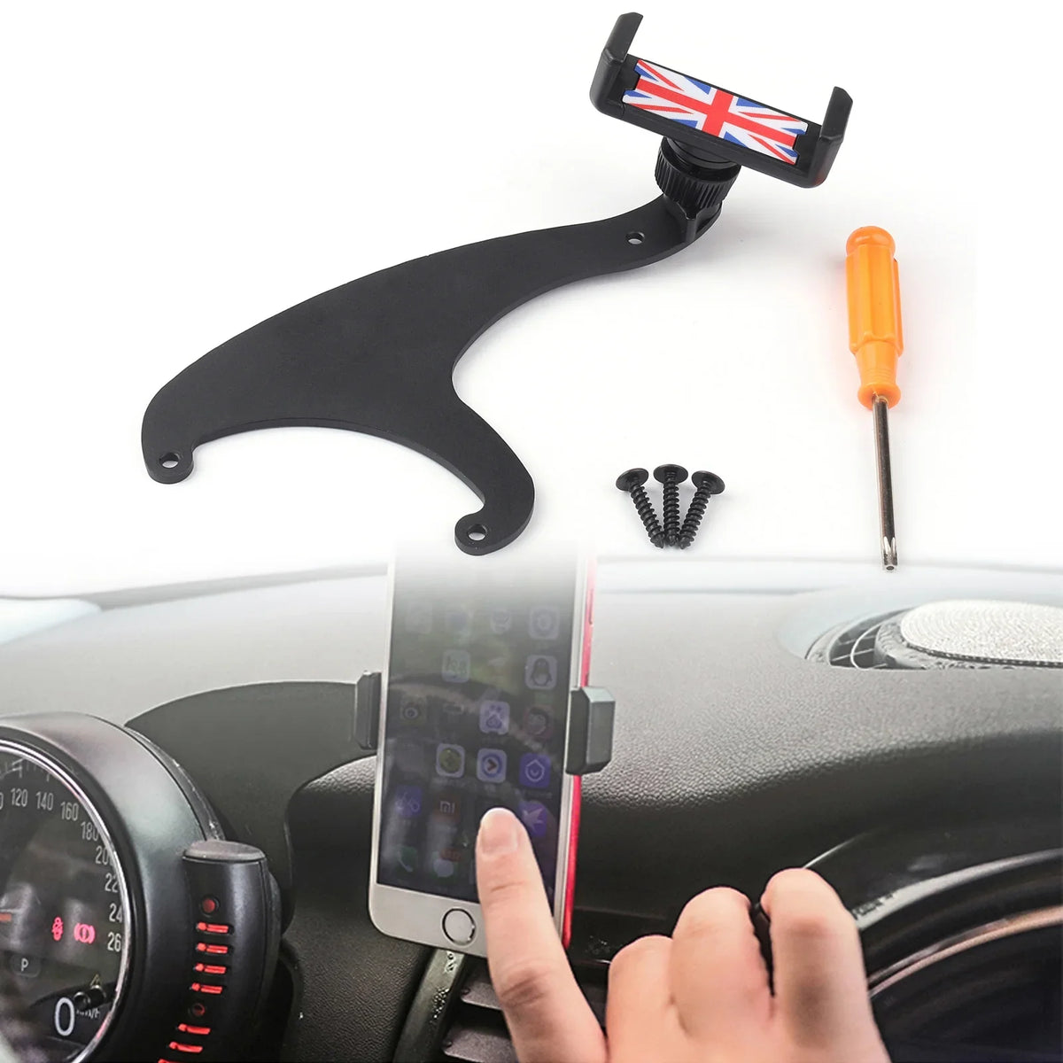F54 Stand Holder For Cooper Mount Car F55 RD 360°Rotation Phone F56 Cradle Mini