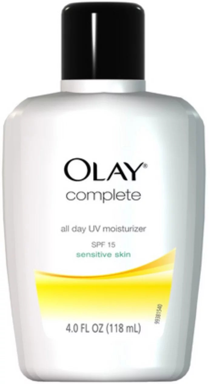 Day 15, (Pack Complete 4 oz Moisturizer SPF OLAY UV All of 3) Skin Sensitive