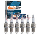 2000-2008 1148 for Autolite 6 6111 Spark Wire select: PRIUS 9 2001-2009 3005 COROLLA, TOYOTA Fits Plugs TOYOTA Ignition AP3924 pc Platinum Secondary 71