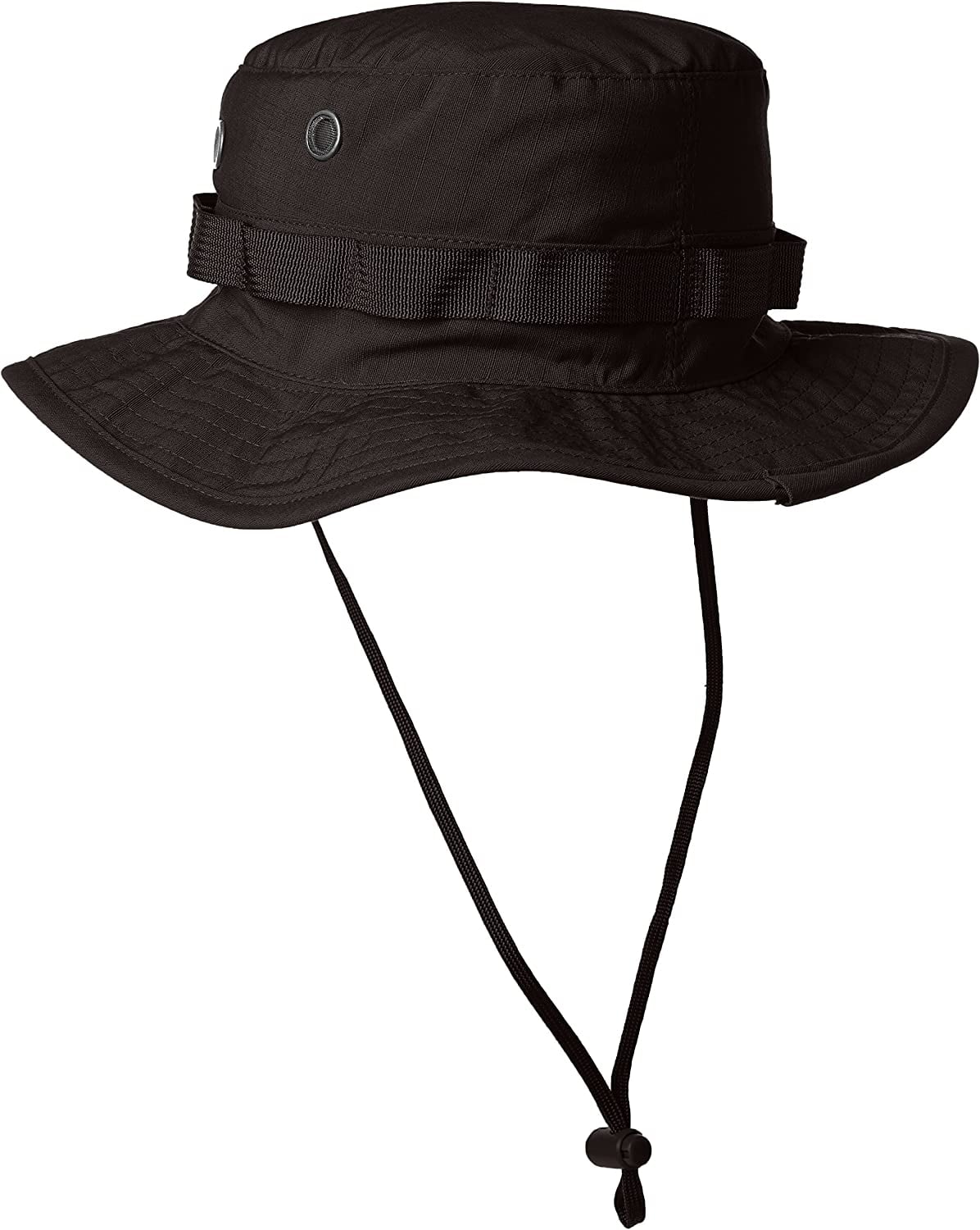 Hat Boonie Adjustable Black OSFA Mens Tru-Spec Gen-II Cotton 3309000 Blend