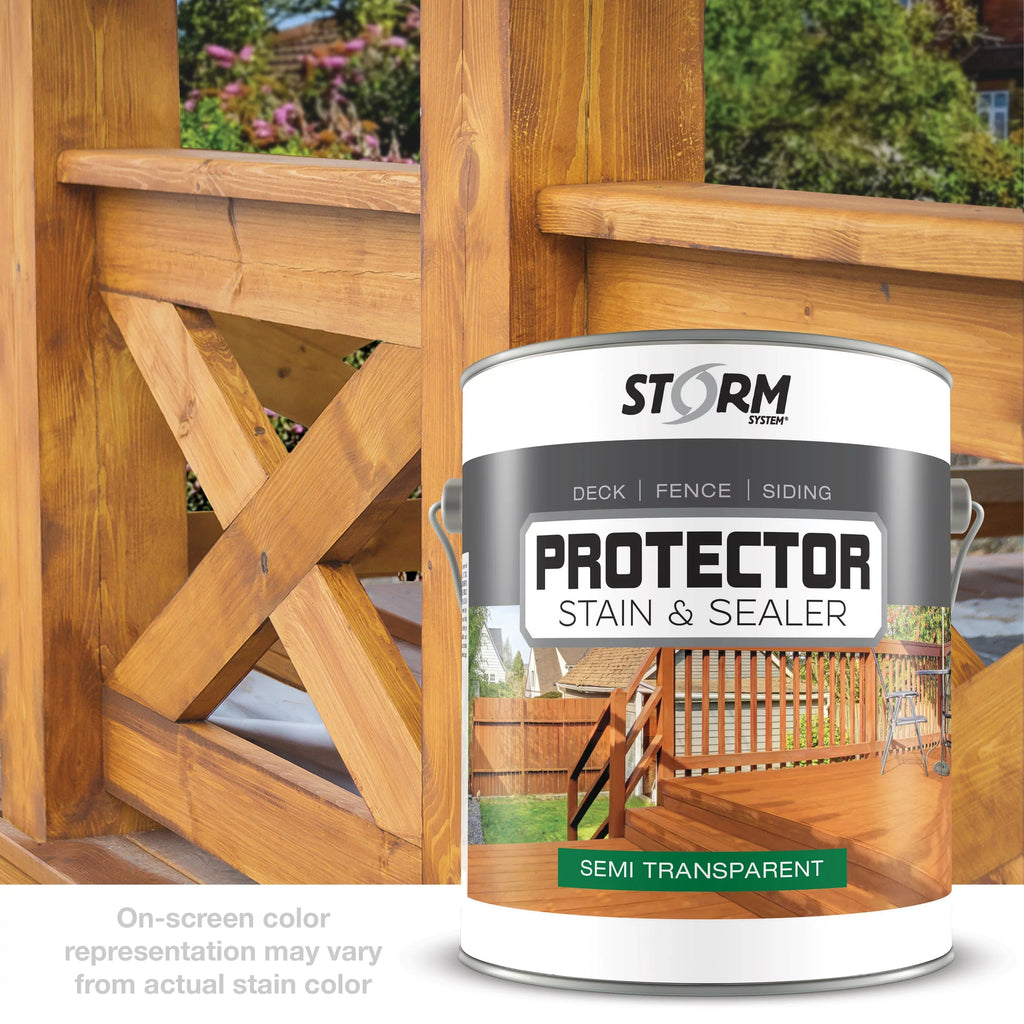 Storm System Semi-Transparent and Sealer Stain Protector