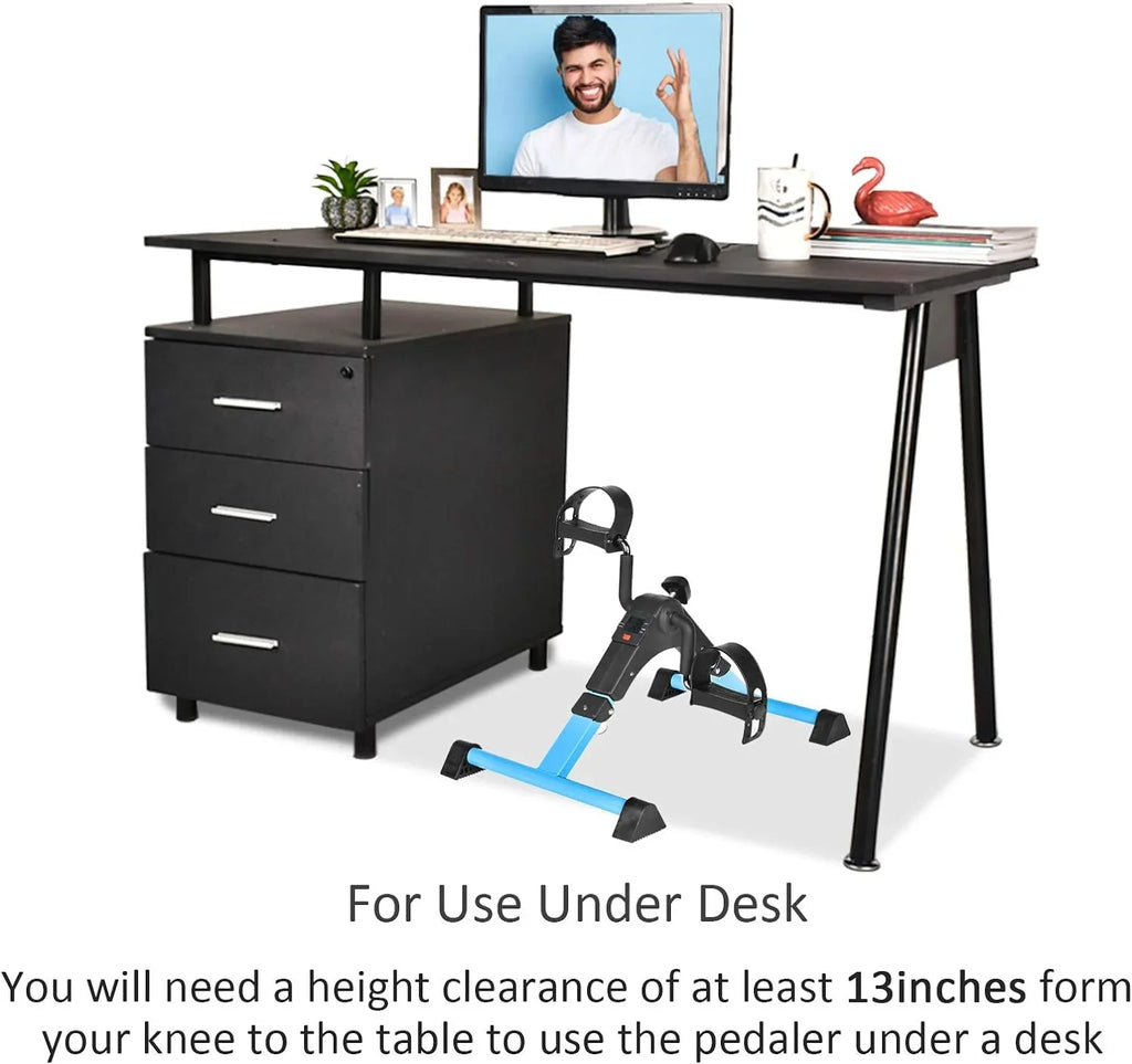 Desk Pedal Arm/Leg Desk For Under Cycle Bike Fitness Exercise Portable Mini Exerciser Home Bike Folding