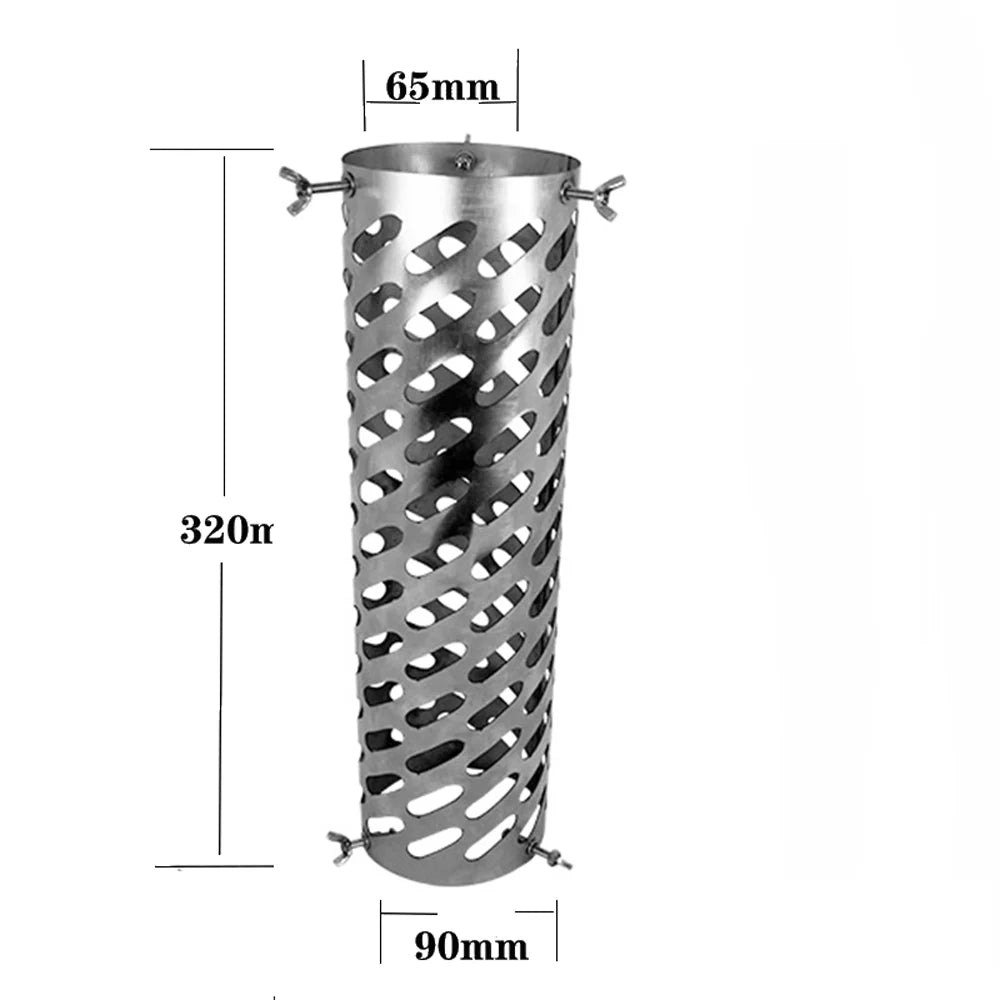 Tube, Camping Chimney Net Stainless Steel Tube Firewood Bent Stove Heating for Stoves Portable Accessory, and Camping moobody Tent Chimney Straight