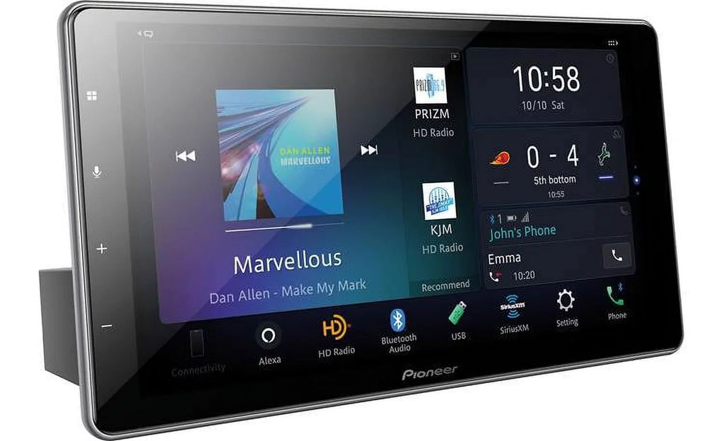 Restored Pioneer (DMH-WT76NEX) (Refurbished) Premium 9-inch Multimedia Receiver
