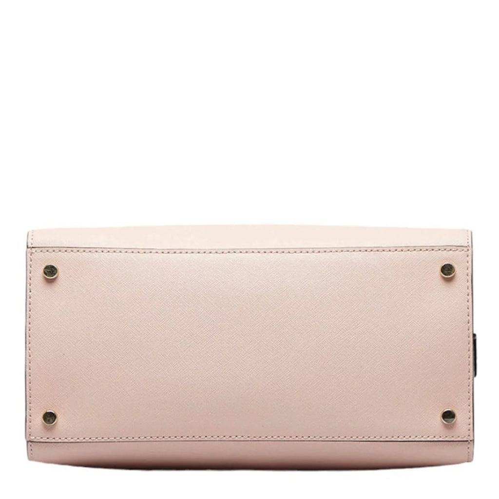 spade STREET pink handbag CANDACE Pre-Owned SMALL PXRU5957 black Kate (Good) leather ladies CAMERON Spade