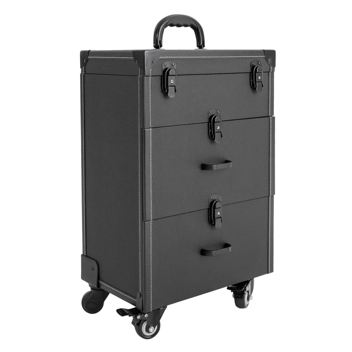 Organizer Miumaeov Rolling Box Nail Cosmetic Professional Storage Luggage Polish Case Trolley Train Makeup