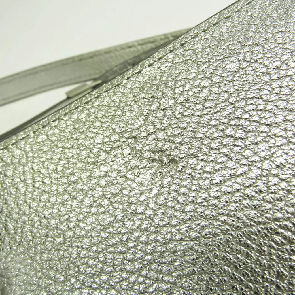 Women's Shoulder Pre-Owned (Good) Givenchy Beige,Silver BB500VB01C Duetto Leather Bag