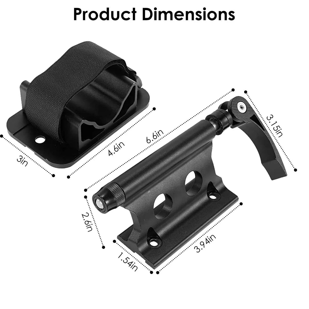 Rack Bed Holder QR Bike Mount Fork Heavy-Duty Block Pickup Truck Set Mount Fork