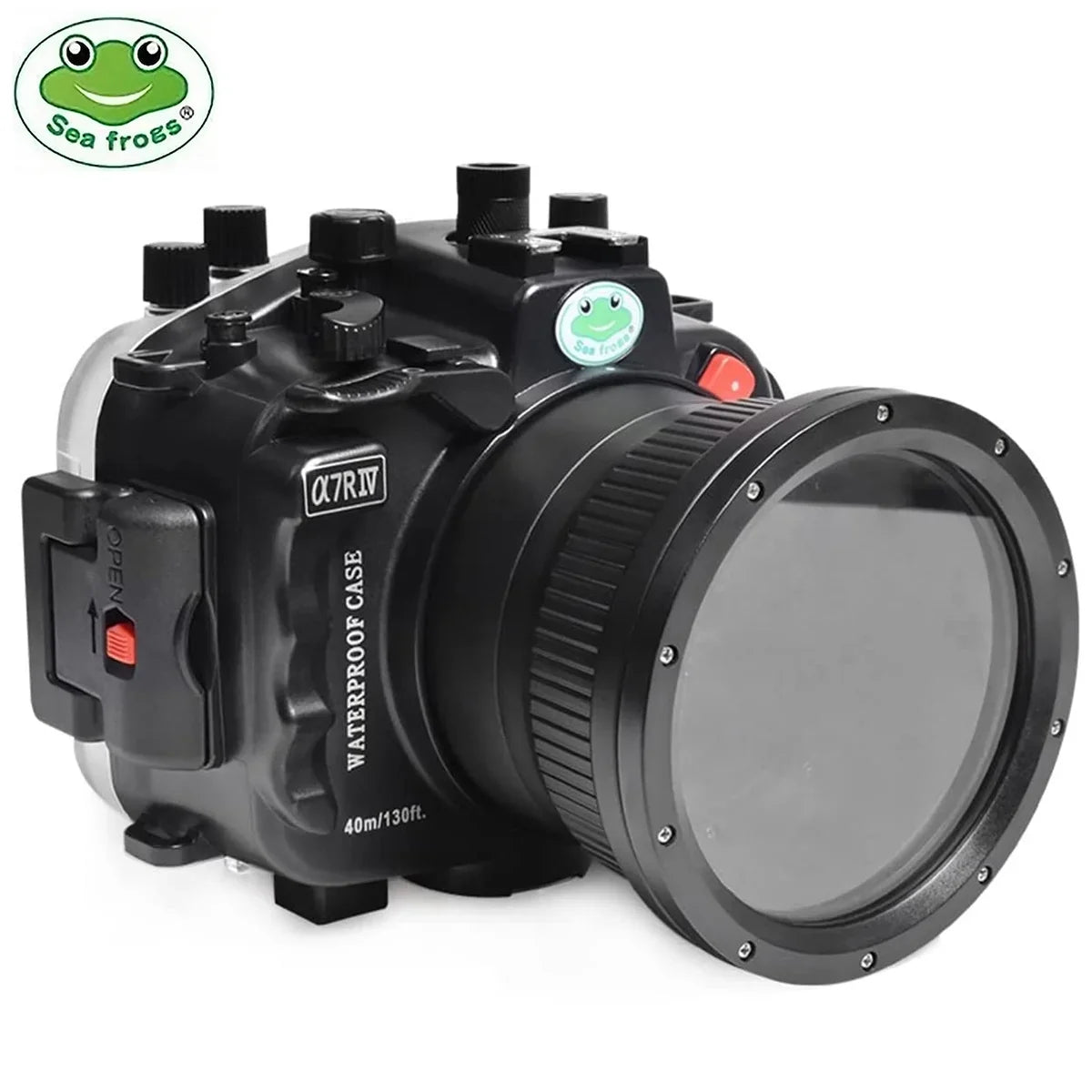 Sony 24mm F4 F1.4 F1.8 Seafrogs 16-35mm Camera A7R F1.8 F4 with 24-70mm for 28-70mm Sony GM Housing 85mm 50mm Compatible Underwater Lens-Black IV 40M/130FT
