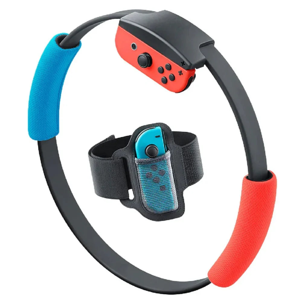 Switch Ring Yoga Somatosensory Set Fitness For Strap For Grips Nintend Ring Game Adjustable Anti-Slip Leg Sport