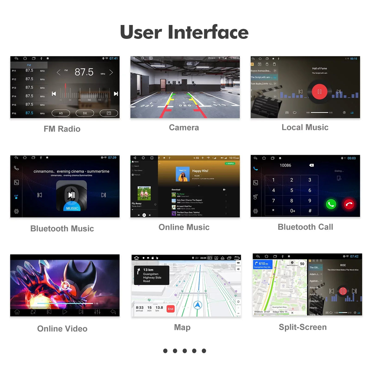 Touchscreen 10 Carplay/Android Inch 2+32G Din Camera Stereo with Silverado/GMC Radio for Built-in Car Auto/GPS/Bluetooth/FM/Backup Double Android 10.1 Sierra Wireless Chevrolet 2014-2018