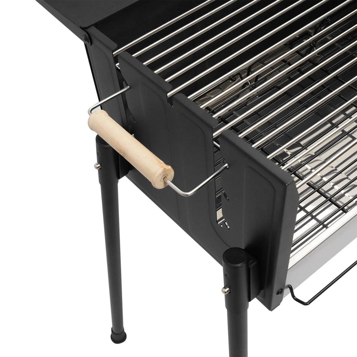 Stainless 304 Folding Grill Charcoal Grade BBQ Kits Steel with Grill Grill Barbecue Tool Miumaeov Food Camping Grill Charcoal for Portable Picnic