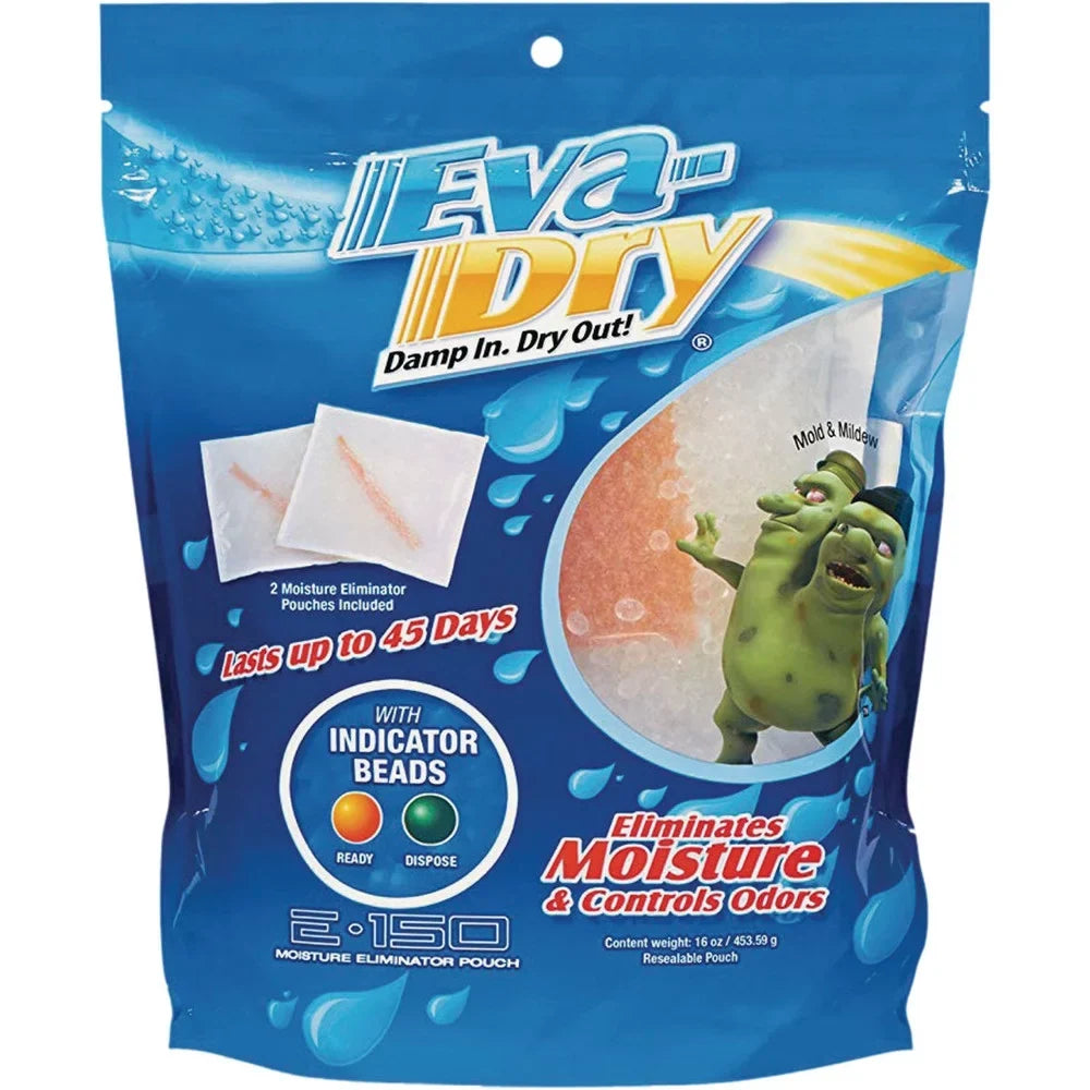 Oz. Eva-Dry (2 E-150 Count) Pouch 8 E-150 Moisture 640723 Eliminator
