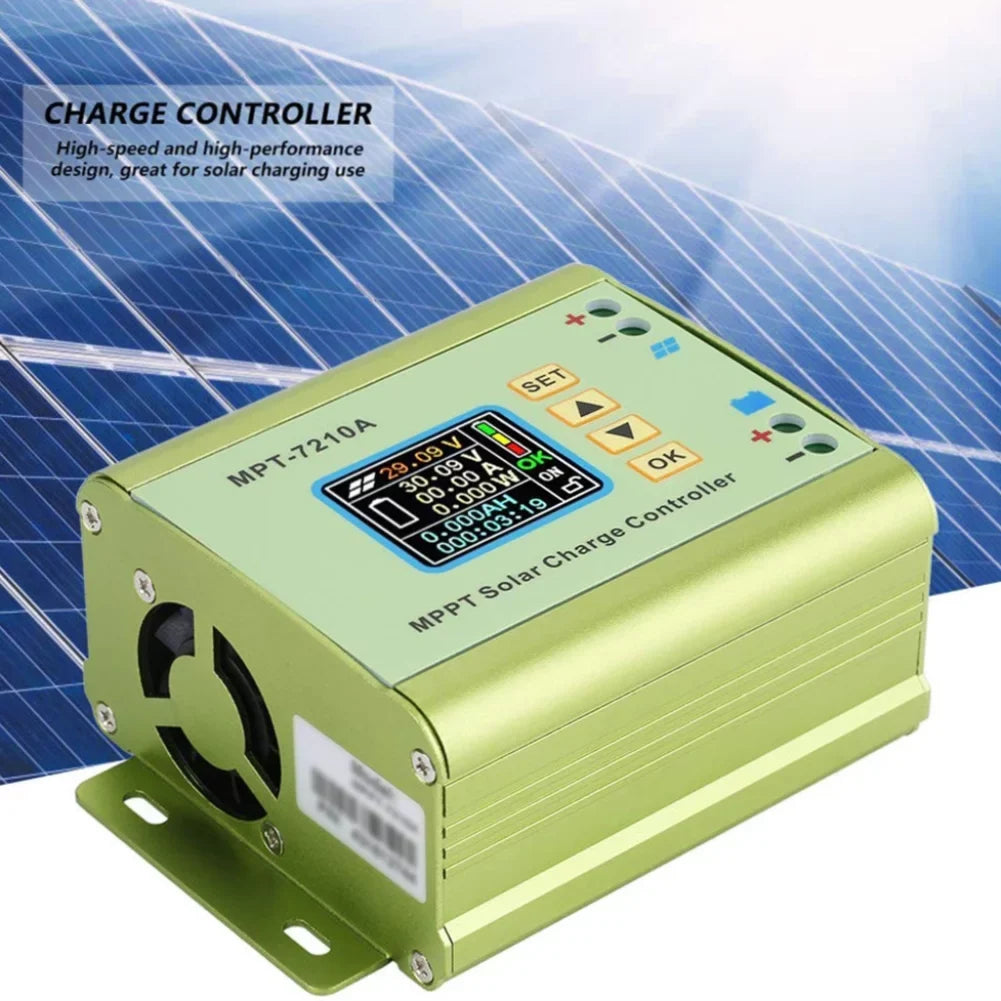 Voltmeter 72 Mppt Boost Solar Controller, V Ammeter Control to Charger Battery 24 Numerical V Module