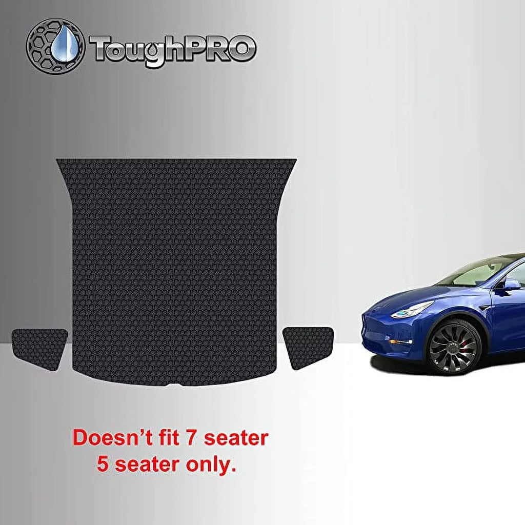 5 Custom Accessories Seater Cargo/Trunk All with 2022 Wings Fit Model Compatible with Tesla TOUGHPRO Heavy Y Weather Duty