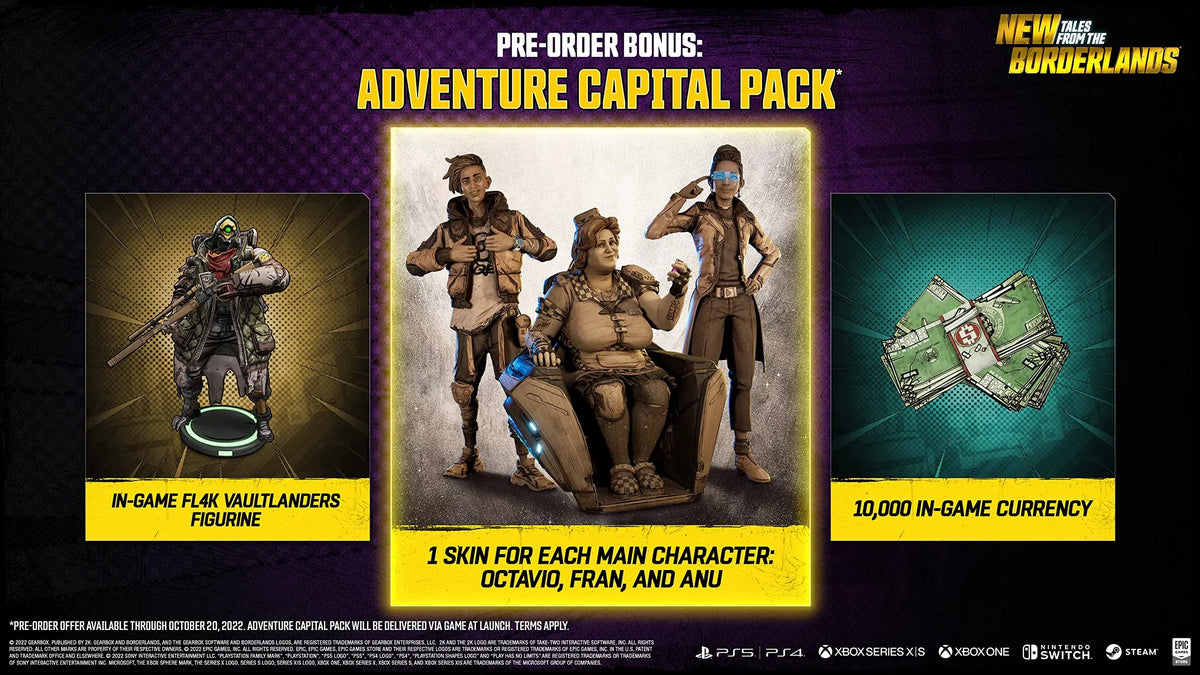Deluxe Borderlands Edition the 5 New from Tales Playstation -