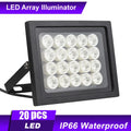 for Professional Camara Waterproof Angle Wide GoolRC 20pcs CCTV Long LEDS