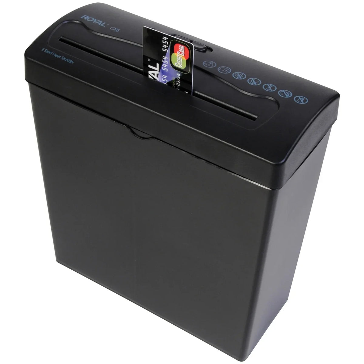 CX6 Royal Shredder 6-Sheet Paper Crosscut