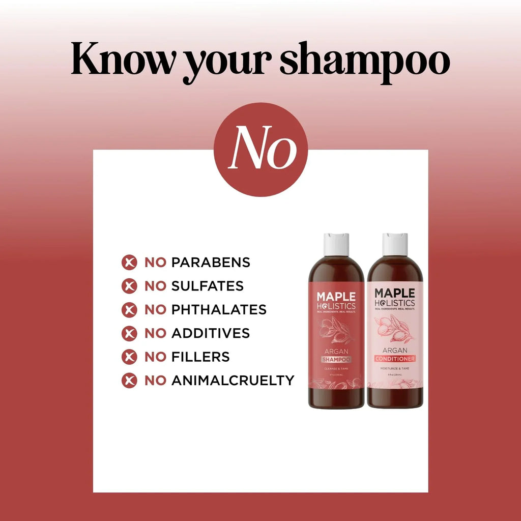Conditioner for Oil Hair Free and Shampoo Sulfate fl and Conditioner Moisturizing Shampoo Argan - Care oz Shampoo 8 Hair Dry Frizzy Set, for Curly and Hair