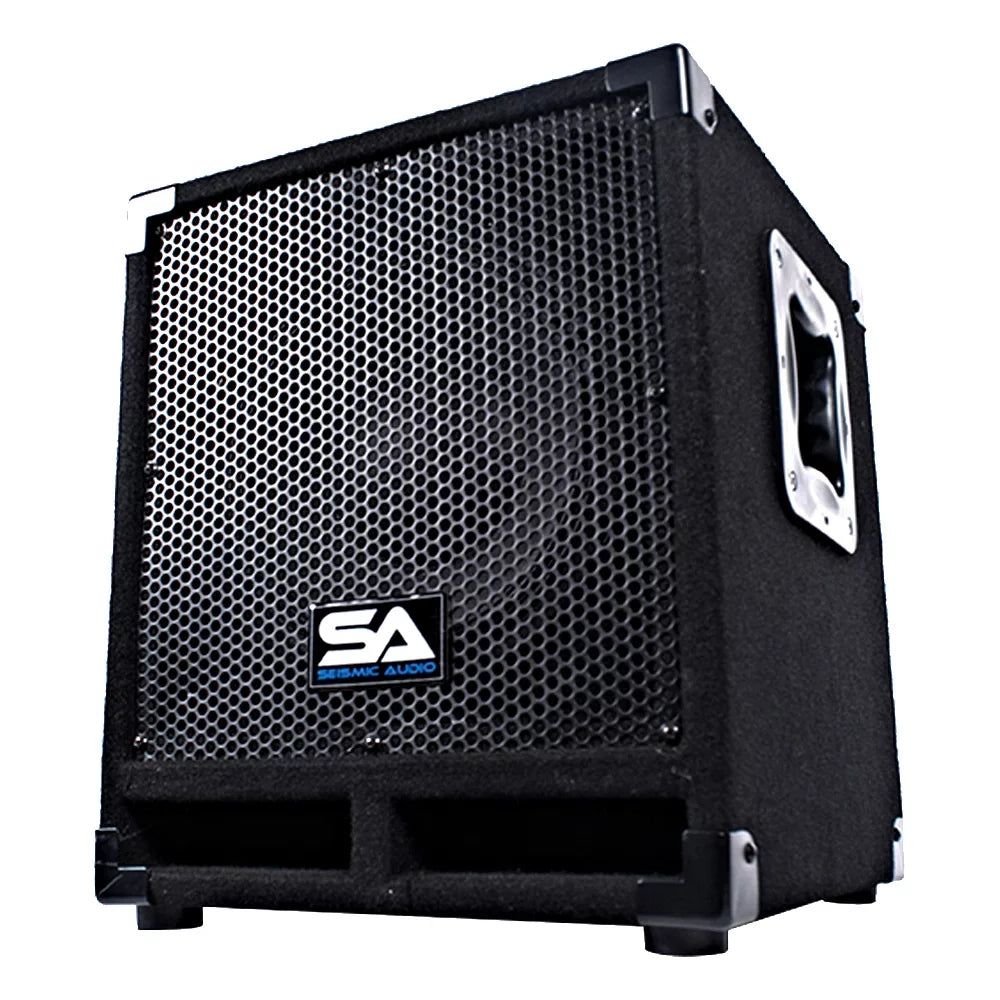 Powered Cabinet - Band Audio 10" Audio 500W Audio Seismic DJ Speaker PA Subwoofer New Pro PRO Really-Mini-Tremor
