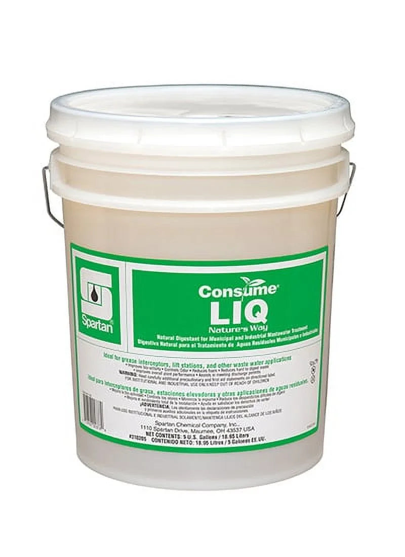 Liquid Spartan Wastewaster 5 gl Treatment, LIQ Consume