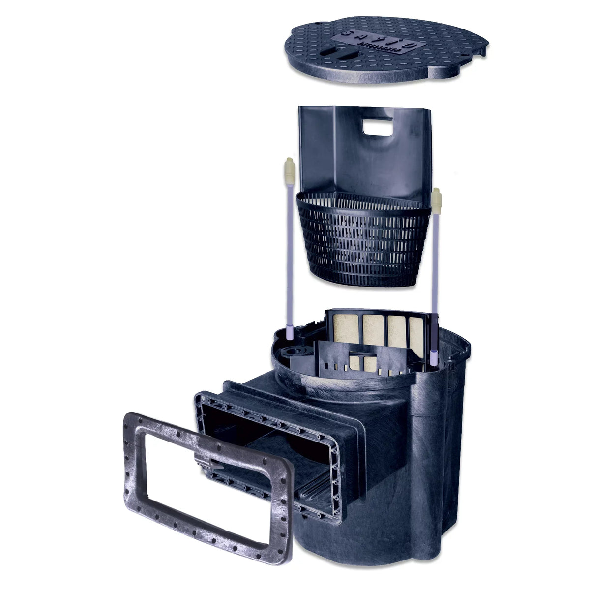 Gardens OFF PONDS UV HOUVSKIM64 with and 32 filter for 16" Large watt HALF Clarifiers Water Ponds (2) - Skimmer