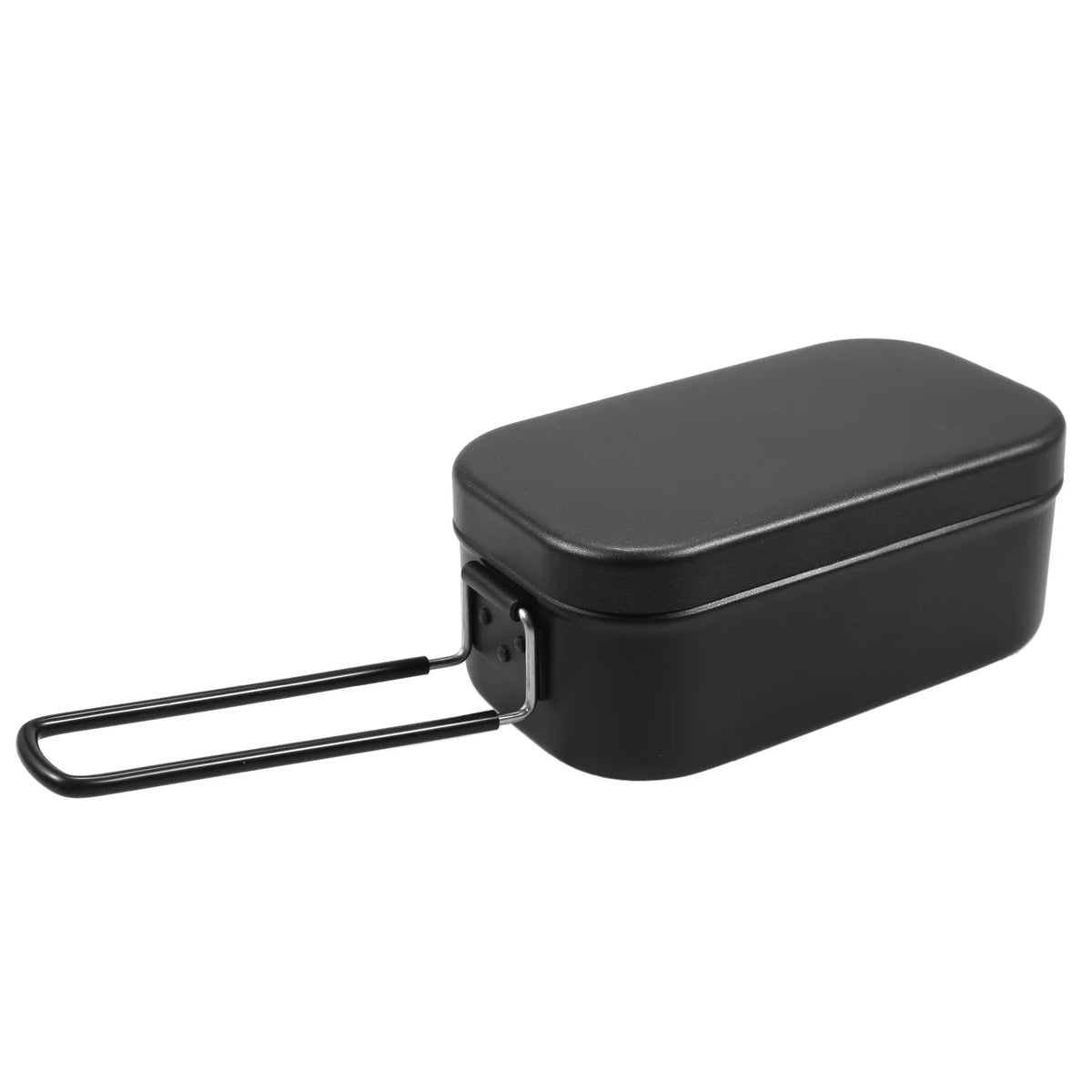 Camping Fishing Steaming Board Lunch Mountaineering 800ml Mess Box Cookware with 4pcs Cutting Rack Backpacking for Kit Hiking