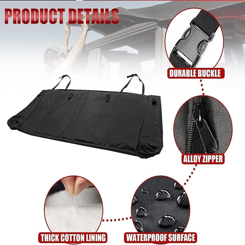 Bronco Ford 4Door Storage Accessories Top For Panel Bag Soft Organizer Window
