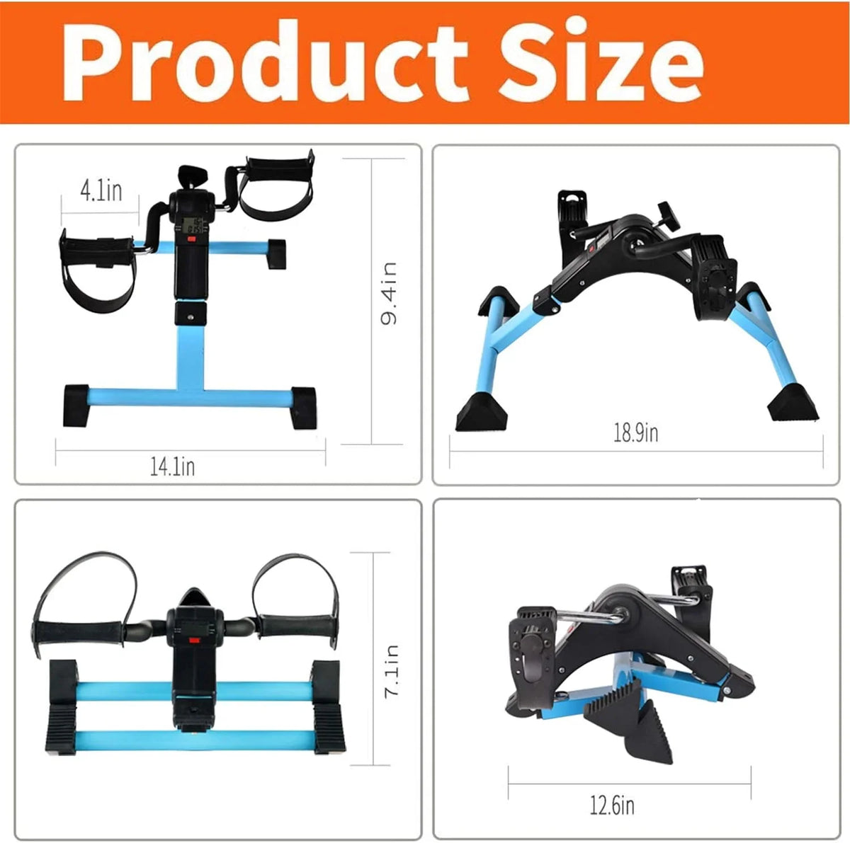 Desk Pedal Arm/Leg Desk For Under Cycle Bike Fitness Exercise Portable Mini Exerciser Home Bike Folding
