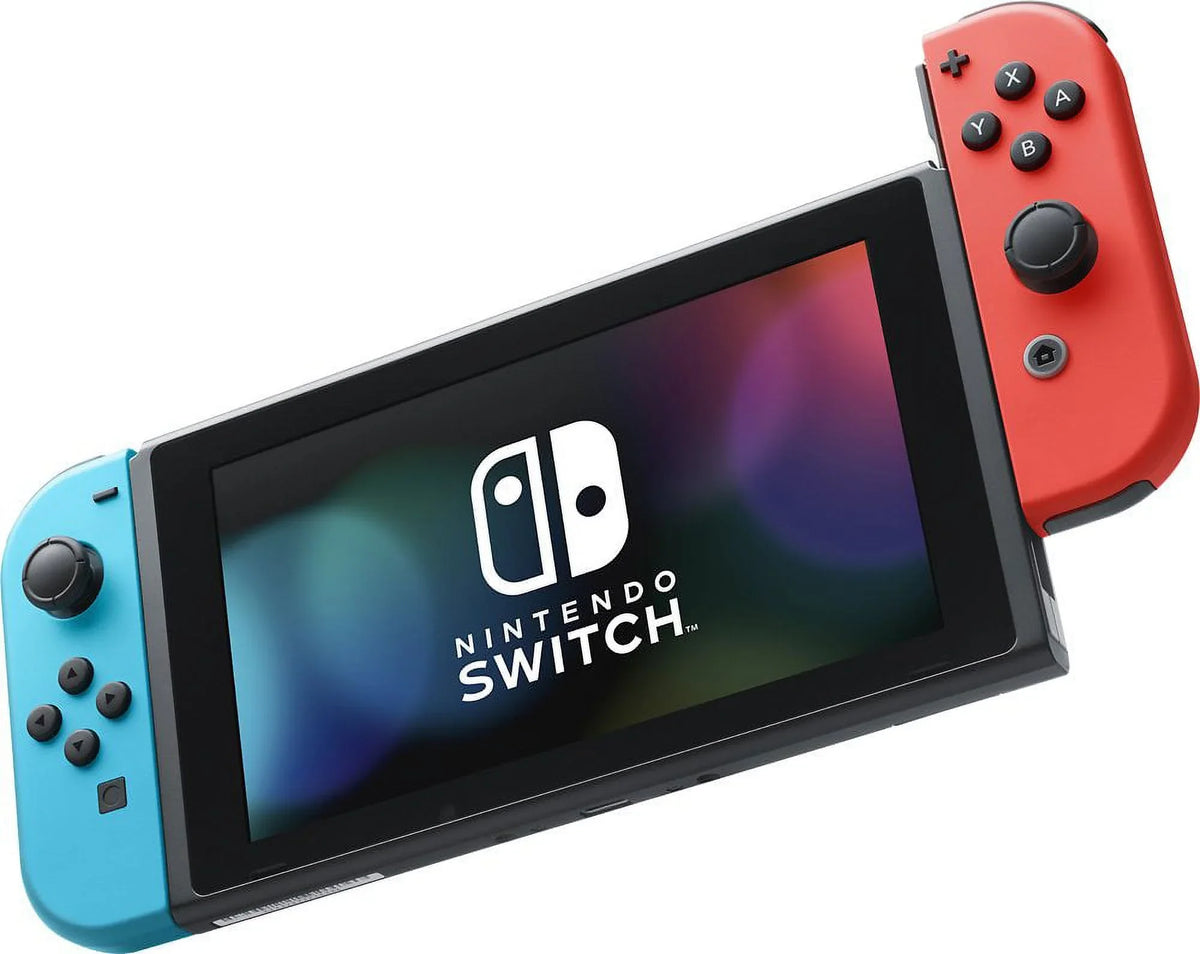 Deluxe and Switch 32GB Blue Case Odyssey Odyssey Game Travel and Bundle: Improved Battery Life Odyssey Nintendo Joy-Con Disc Red Console,Super Mario