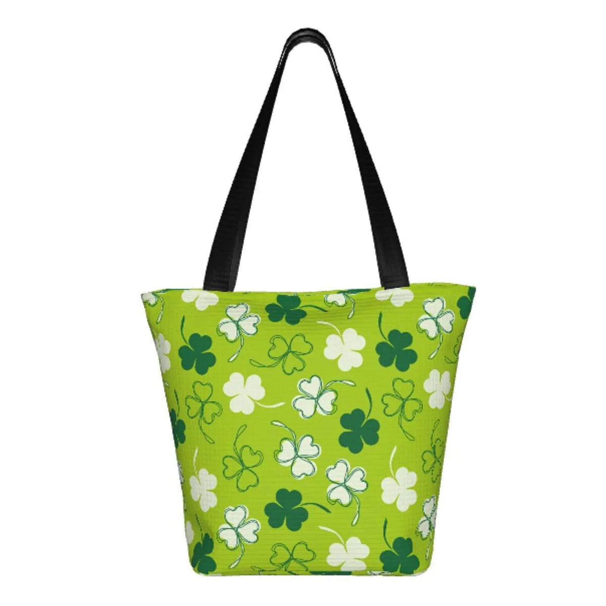 Groceries, for Bag, Fitness Handbag with Bag Shopping Easygdp Suitable Canvas Tote Stylish Day7 Buying St Office, Patrick's Zip, Shoulder