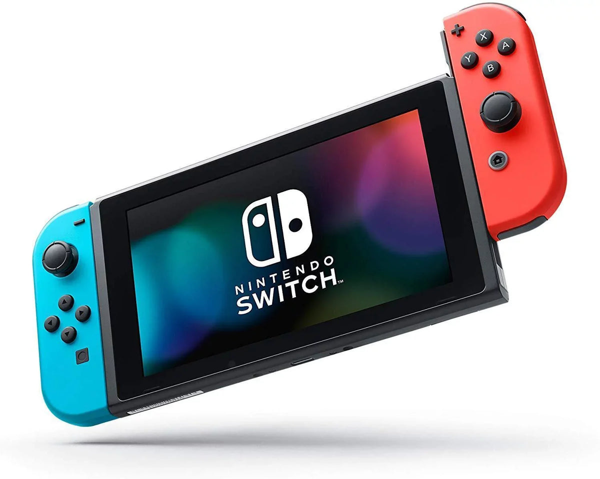 '+ + Month Blue&Red Switch Joy-Con Membership Nintendo 12 Neon Carrying Case