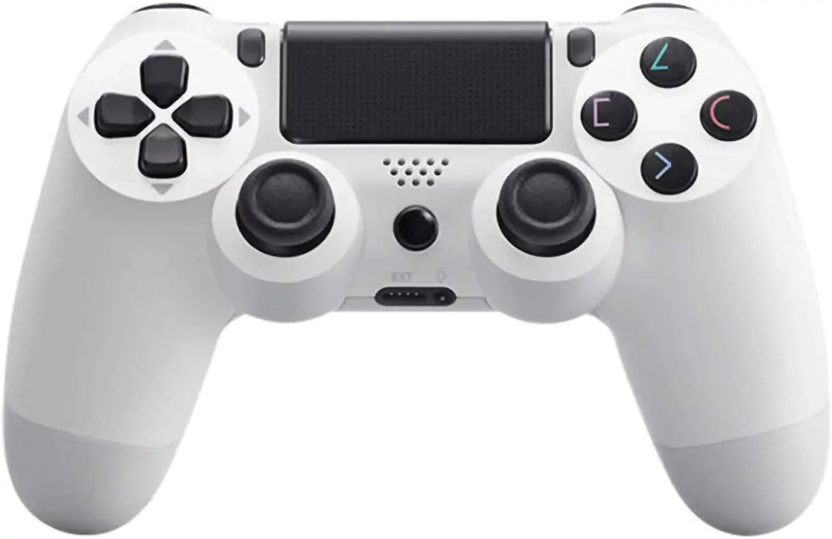 Slim Plus S21 GamePad (White) BlueTooth Speaker/Gyro/Remote with 1,000 PRO FE Battery/Built-In Wireless Samsung Compatible Controller