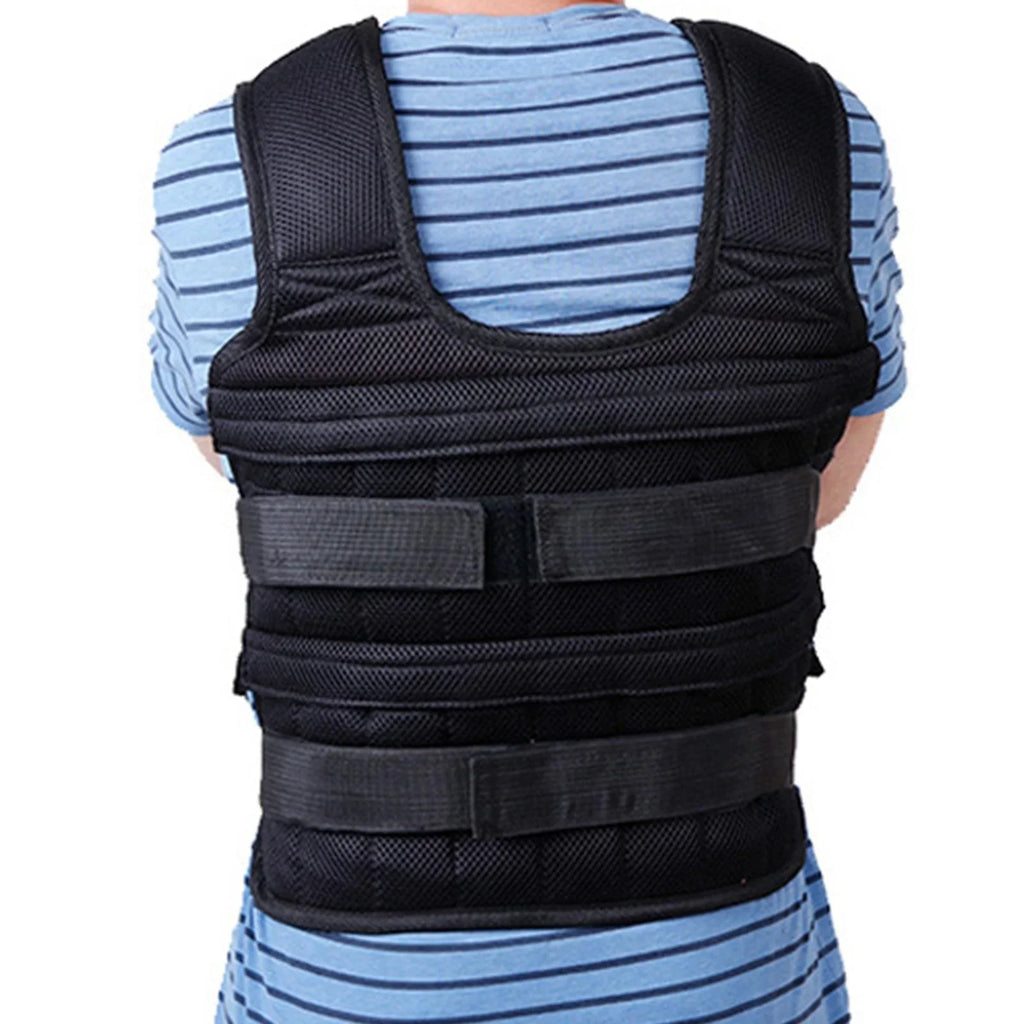 Loading 18 Strength Training Slim Empty Tnarru Sand Fitness Design Gym Exercise Pockets Weighted Vest Vest Boxing Clothing Waistcoat