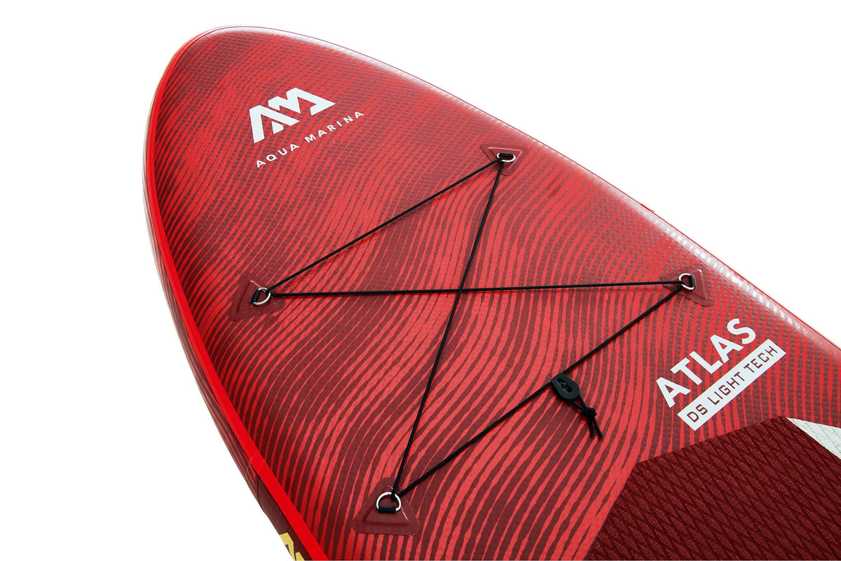 Pump 12'0" - Up Paddle including Marina Paddle, Aqua Harness ATLAS & Stand SUP - Inflatable Safety Package, Board Carry Fin, Bag,