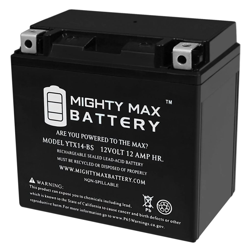 Replacement YTX14-BS ZRX1100 For Battery (1999-2000) KAWASAKI