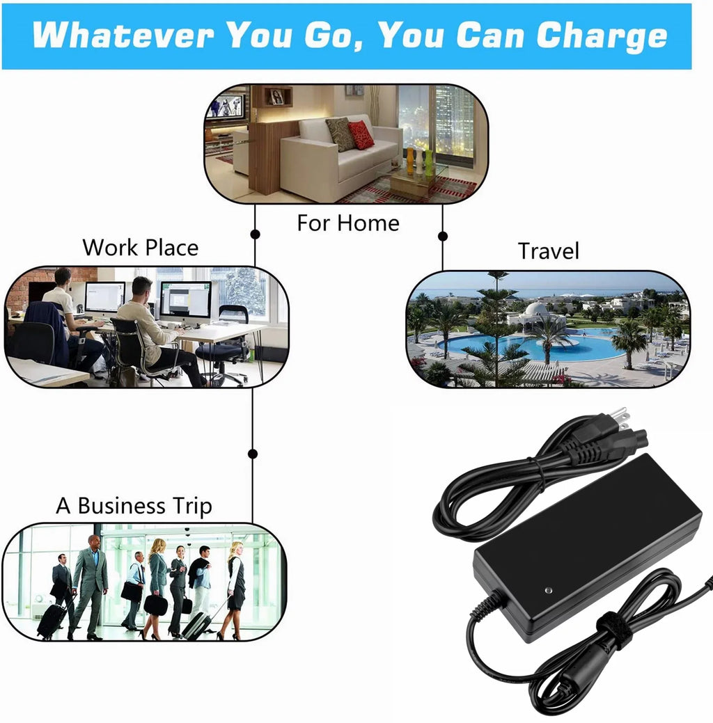 N7110 Studio KONKIN Replacement 130W BOO AC N5110 1645 Charger Compatible Power Dell 1647 Adapter for